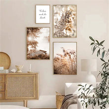 Load image into Gallery viewer, Autumn Sunlight Landscape Wall Art Canvas Paintings