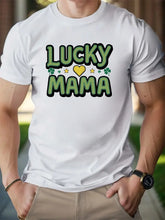 Load image into Gallery viewer, graphic Cotton short-sleeved T-shirt American fashion trendy bottoming shirt for men and teenagers