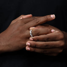 Load image into Gallery viewer, New 925 Sterling Silver Butterfly Open Finger Rings For Women Men Full Moissanite Diamonds Luxury Wedding Party Jewelry Gifts