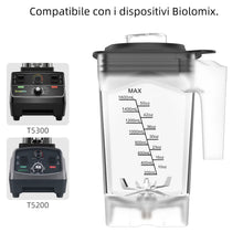 Load image into Gallery viewer, BioloMix Digital BPA FREE 2L Automatic Professional Blender, Juicer for Smoothies Fruit, FREE GIFT 600ml dry jar