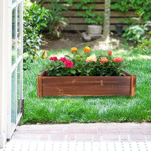 Load image into Gallery viewer, Large Wooden Planter for Outdoor Raised Elevated Vegetable or Flower Growing Bed