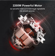 Load image into Gallery viewer, BioloMix Digital BPA FREE 2L Automatic Professional Blender, Juicer for Smoothies Fruit, FREE GIFT 600ml dry jar