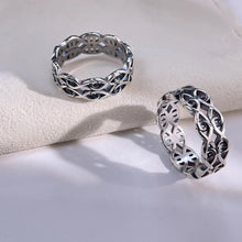 Load image into Gallery viewer, Women 925 Sterling Silver Celtic Knot Eternity Band Birthday Fashion Gifts for Mother Wife Girls