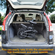 Load image into Gallery viewer, DEEPOWER K100 Mini Folding ebike 400W 48V 10AH Multi-shock Absorption City Adult Commuter Electric Bicycle