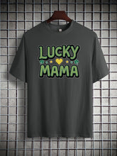 Load image into Gallery viewer, graphic Cotton short-sleeved T-shirt American fashion trendy bottoming shirt for men and teenagers