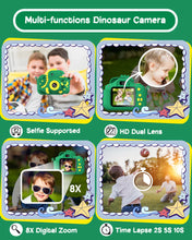 Load image into Gallery viewer, 2.0" Toddler Digital Camera with 32GB Card, 20MP & 1080P HD Selfie for Boys Girls