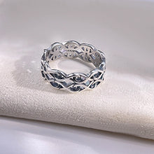 Load image into Gallery viewer, Women 925 Sterling Silver Celtic Knot Eternity Band Birthday Fashion Gifts for Mother Wife Girls