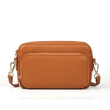 Load image into Gallery viewer, 100% Genuine Leather Women's Large Capacity Daily Commuting Crossbody Bag