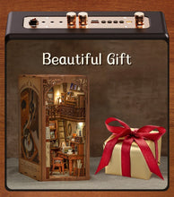 Load image into Gallery viewer, CUTEBEE DIY Miniature House Dollhouse Book Nook with Touch Light Model Building Adult for Decoration Gift Secret Rhythm