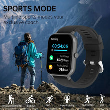 Load image into Gallery viewer, SENBONO Smart-Watch for Men and Women Dial Custom Bluetooth Call 100+ Sport Modes Heart Rate Monitor Waterproof