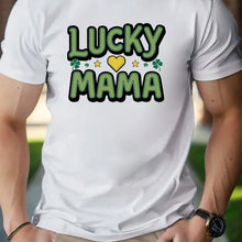 Load image into Gallery viewer, graphic Cotton short-sleeved T-shirt American fashion trendy bottoming shirt for men and teenagers