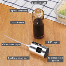 Load image into Gallery viewer, Olive Oil Sprayer Dispenser Oil Sprayer Bottle Glass