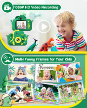 Load image into Gallery viewer, 2.0" Toddler Digital Camera with 32GB Card, 20MP & 1080P HD Selfie for Boys Girls