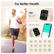 Load image into Gallery viewer, Blackview Smart Watch for Women 1.85” Full Touch HD Bluetooth Calling Smartwatch with Voice Assistant Fitness Tracking Watch, Pink only