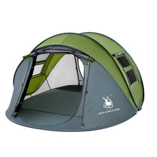 Load image into Gallery viewer, 3-4 People Outdoor Throw Open Automatic Pop Up Tent; Waterproof Camping Hiking Tourist
