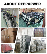 Load image into Gallery viewer, DEEPOWER K100 Mini Folding ebike 400W 48V 10AH Multi-shock Absorption City Adult Commuter Electric Bicycle