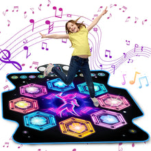 Load image into Gallery viewer, VATOS Outdoor Dance Mat 27 Levels, 6 LED Keys Light Up Bluetooth Lock 5 Music Dancing Game Toy Ages 3~8 Years Old