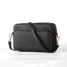 Load image into Gallery viewer, 100% Genuine Leather Women's Large Capacity Daily Commuting Crossbody Bag