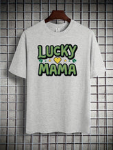 Load image into Gallery viewer, graphic Cotton short-sleeved T-shirt American fashion trendy bottoming shirt for men and teenagers