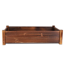 Load image into Gallery viewer, Large Wooden Planter for Outdoor Raised Elevated Vegetable or Flower Growing Bed