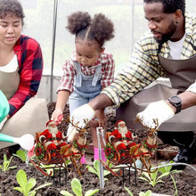 Load image into Gallery viewer, Christmas Garden Cute Santa 2D Acrylic Figurines Landscaping Yard Ornament