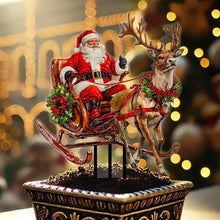 Load image into Gallery viewer, Christmas Garden Cute Santa 2D Acrylic Figurines Landscaping Yard Ornament