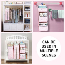 Load image into Gallery viewer, Baby Care Bed Organizer Hanging Bags - jeaniesunusualdecor