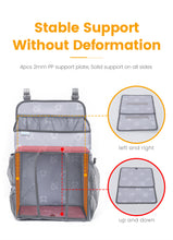 Load image into Gallery viewer, Baby Care Bed Organizer Hanging Bags - jeaniesunusualdecor