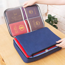 Load image into Gallery viewer, Large Capacity Waterproof Document Bags Multifunctional Home Travel Organizer
