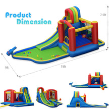 Load image into Gallery viewer, Inflatable Kid Bounce House Slide Climbing Splash Park Pool Jumping Castle OP70103
