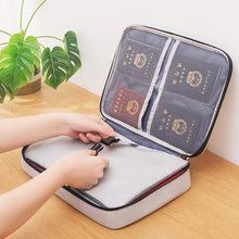 Load image into Gallery viewer, Large Capacity Waterproof Document Bags Multifunctional Home Travel Organizer
