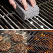 Load image into Gallery viewer, 4Pcs Barbecue Cleaning Brick Small Gray Bricks Pumice Stone Household Outdoor BBQ
