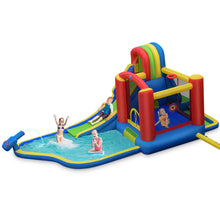 Load image into Gallery viewer, Inflatable Kid Bounce House Slide Climbing Splash Park Pool Jumping Castle OP70103
