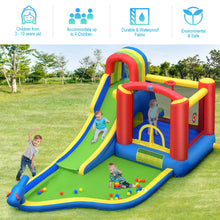 Load image into Gallery viewer, Inflatable Kid Bounce House Slide Climbing Splash Park Pool Jumping Castle OP70103
