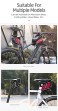 Load image into Gallery viewer, ROCKBROS Bike Bag 3D Shell Rainproof Saddle Bag Reflective
