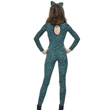 Load image into Gallery viewer, Womens Animal Bodysuit Cosplay Sexy Leopard, Tiger, and Zebra Catsuit With Headband
