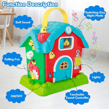 Load image into Gallery viewer, Musical Barn Activity Cube Learning Early Educational Interactive Toys
