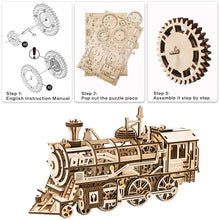 Load image into Gallery viewer, Robotime 4 Kinds DIY Laser Cutting 3D Mechanical Models
