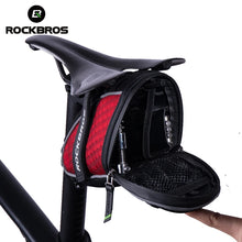 Load image into Gallery viewer, ROCKBROS Bike Bag 3D Shell Rainproof Saddle Bag Reflective
