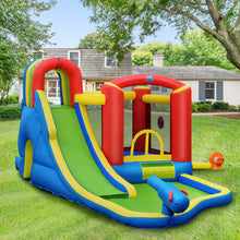 Load image into Gallery viewer, Inflatable Kid Bounce House Slide Climbing Splash Park Pool Jumping Castle OP70103
