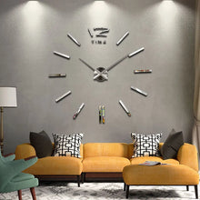 Load image into Gallery viewer, 3d real big Quartz wall clocks
