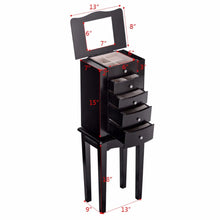 Load image into Gallery viewer, Goplus Jewelry Cabinet Armoire
