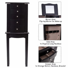 Load image into Gallery viewer, Goplus Jewelry Cabinet Armoire
