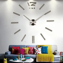 Load image into Gallery viewer, 3d real big Quartz wall clocks
