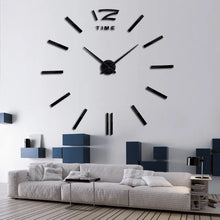 Load image into Gallery viewer, 3d real big Quartz wall clocks
