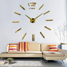 Load image into Gallery viewer, 3d real big Quartz wall clocks
