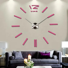 Load image into Gallery viewer, 3d real big Quartz wall clocks
