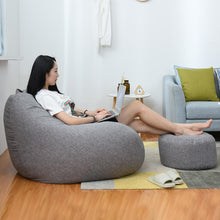 Load image into Gallery viewer, Lazy Sofa Cover Bean Bag Lounger Chair
