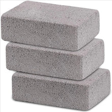 Load image into Gallery viewer, 4Pcs Barbecue Cleaning Brick Small Gray Bricks Pumice Stone Household Outdoor BBQ
