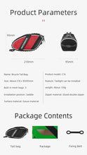 Load image into Gallery viewer, ROCKBROS Bike Bag 3D Shell Rainproof Saddle Bag Reflective
